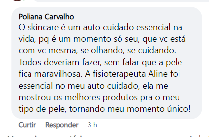 Depoimentos sobre o produto